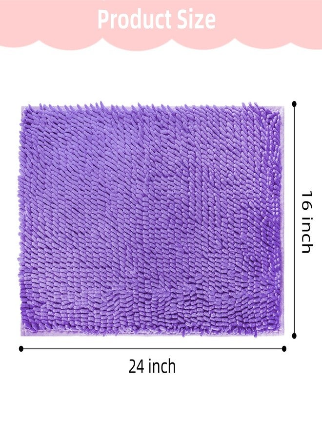 WRINGKIT 6 Pack Guinea Pig Mats, 16 x 24 Inch Guinea Pig Cage Liner, Washable Fleece Bedding Pee Pads, Non-Slip Animal Sleeping Mat for Bunny, Rabbit, Hamster, 6 Colors - Image 2